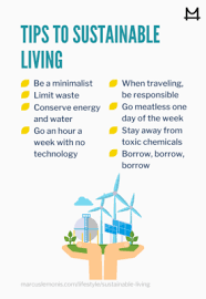 sustainable living issues