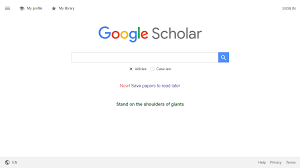 google scholar journal