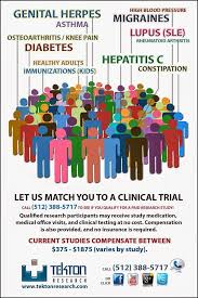 paid clinical trials near me