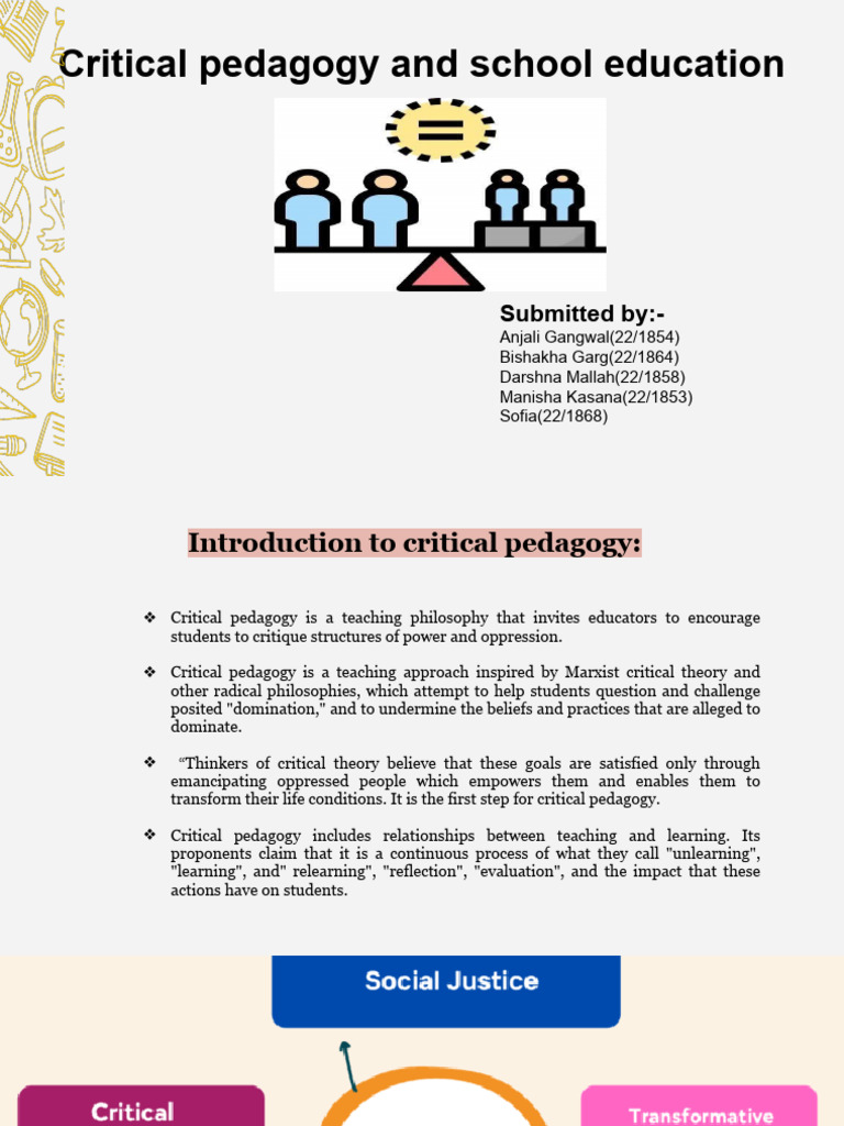 critical pedagogy