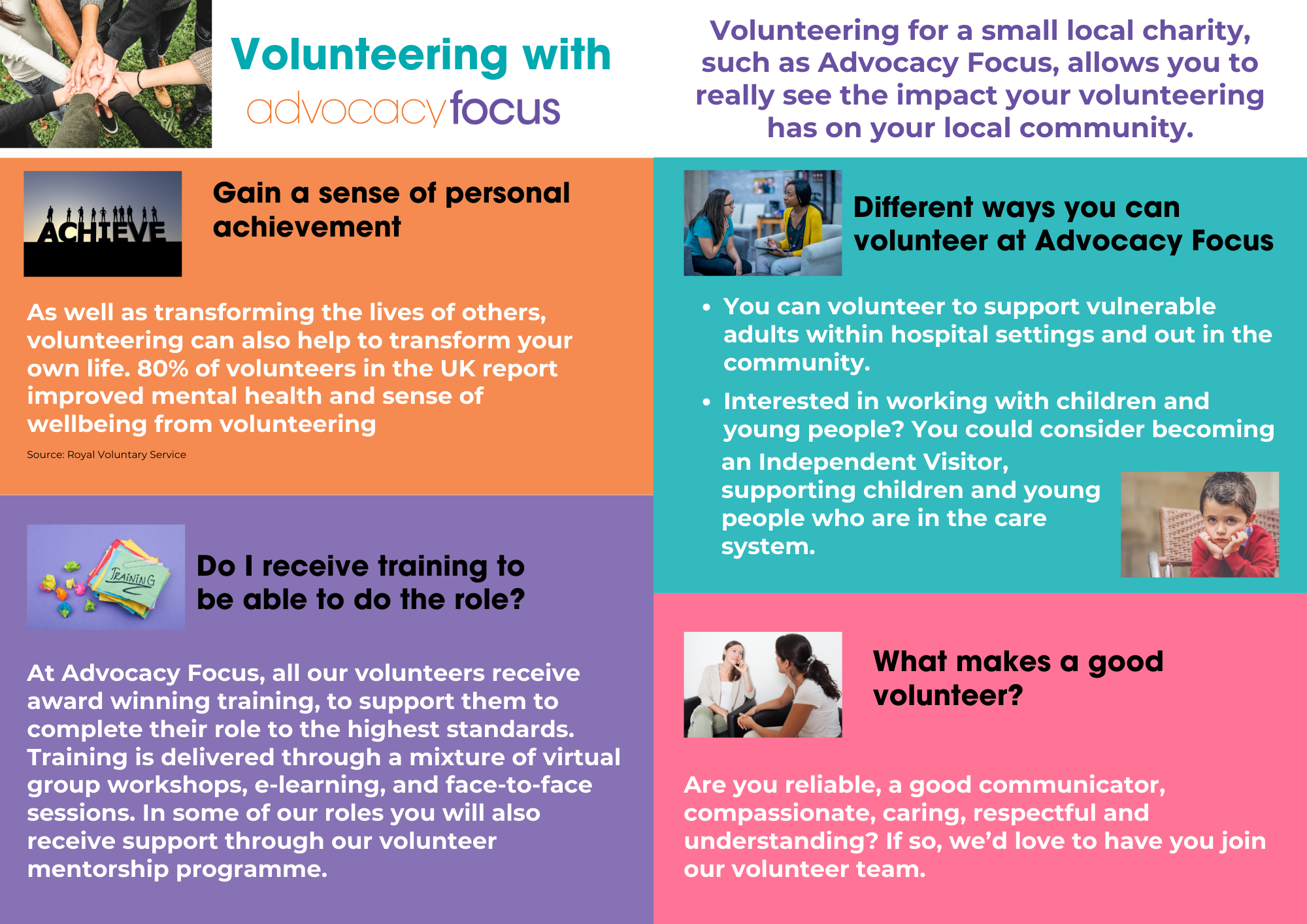 mental health volunteer opportunities